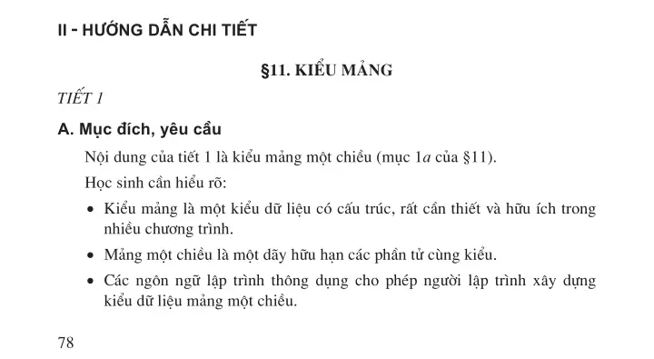 $11. Kiểu mảng