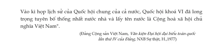 Bài 24. Việt Nam trong năm đầu sau thắng lợi của cuộc kháng chiến chống Mỹ, cứu nước năm 1975
