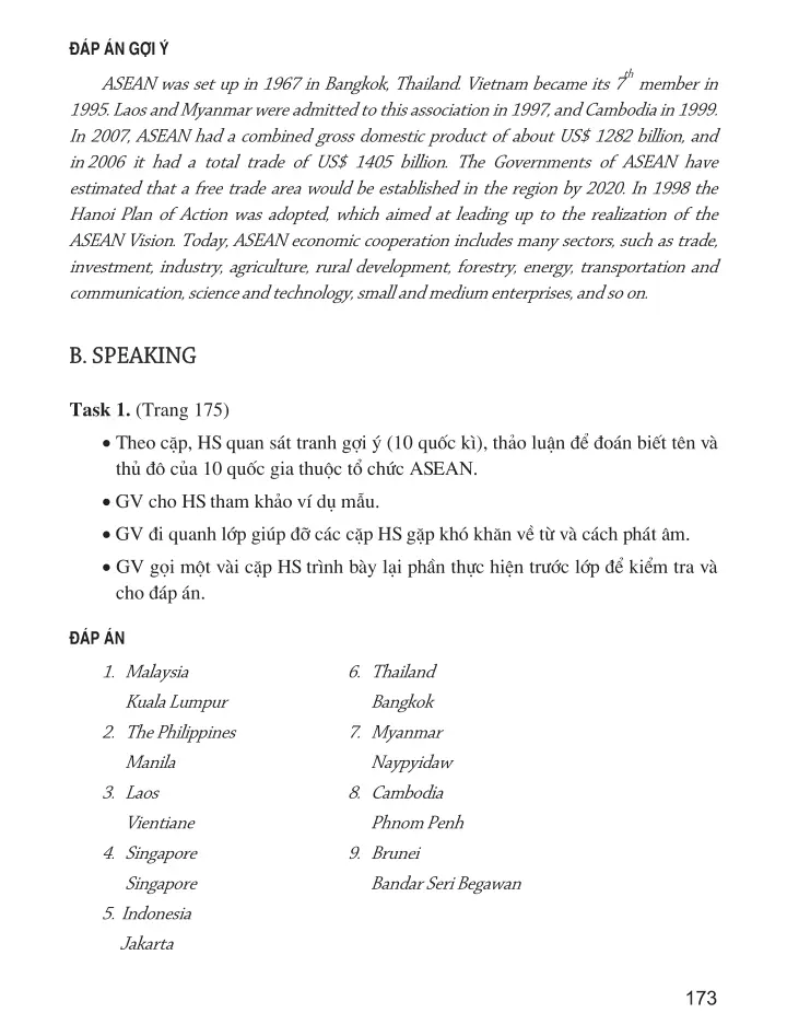 Unit 16. THE ASSOCIATION OF SOUTHEAST ASIAN NATIONS