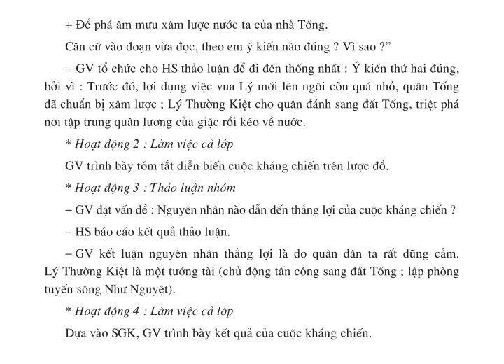 Bài 11. Cuộc kháng chiến chống quân Tống xâm lược lần thứ hai (1075 – 1077)