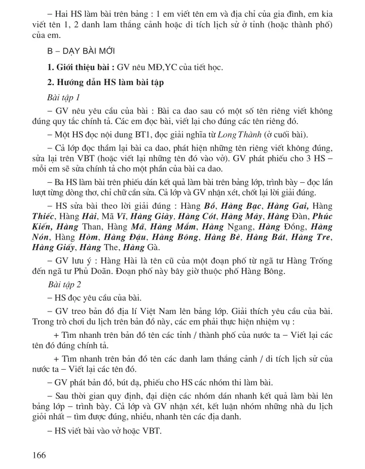Luyện từ và câu Luyện tập viết tên người, tên địa lí Việt Nam