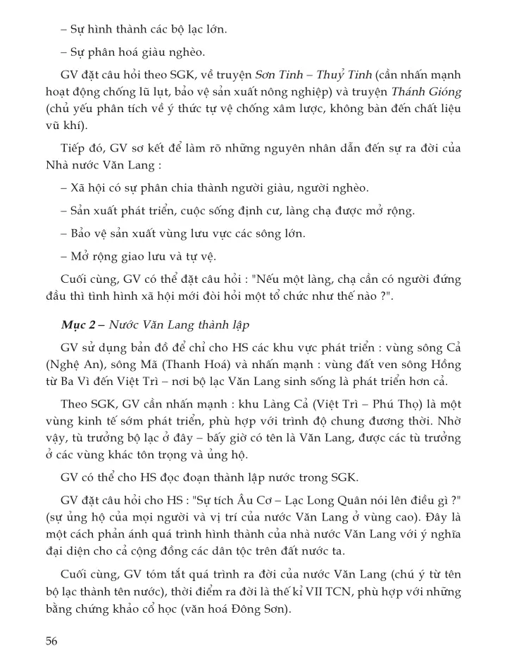 Bài 12. Nước Văn Lang (1 tiết)