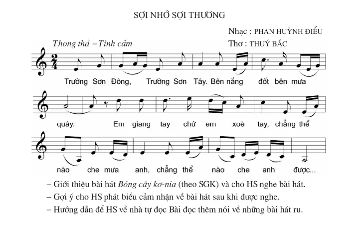 Bài 3 (3 tiết) : Học hát Bài Tuổi hồng