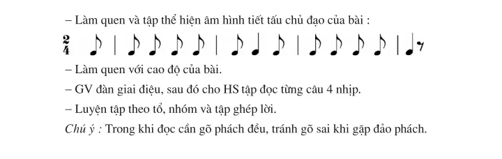 Bài 7 (3 tiết) : Học hát Bài Ngôi nhà của chúng ta