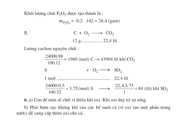 Bài 24 (2 tiết): Tính chất của oxi