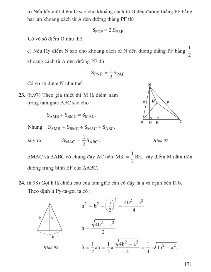 Bài 3: Diện tích tam giác