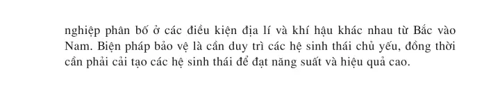 Bài 60. Bảo vệ đa dạng các hệ sinh thái