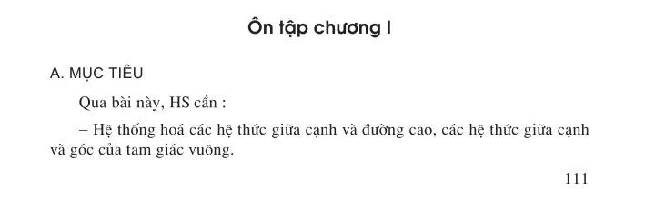 Ôn tập chương I