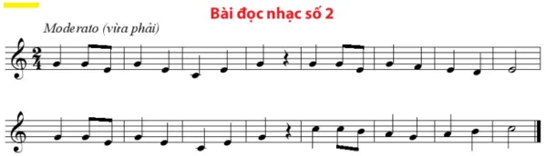 Bài đọc nhạc số 2 Doc Nhac Bai Doc Nhac So 2 54868