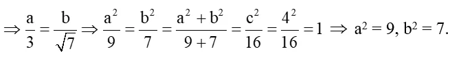Viết phương trình chính tắc của hypebol, biết Tiêu điểm là F1(-3;0) và đỉnh là A2(2;0) (ảnh 1) Bai 1 Trang 56 Chuyen De Toan 10 Cd 136423