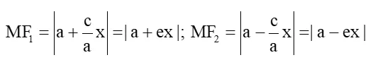 Với mỗi điểm M thuộc hypebol (H), từ hai đẳng thức MF1^2 - MF2^2 = 4cx (ảnh 1) Hoat Dong 6 Trang 52 Chuyen De Toan 10 Cd 136412
