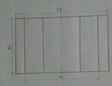 Hãy vẽ hình cắt của vật thể hình 10.10 theo tỉ lệ 2:1 Luyen Tap 1 Trang 53 Cong Nghe 10 Tkcn 1