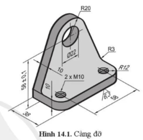 Để chế tạo chi tiết máy hình 14.1 cần căn cứ vào đâu Mo Dau Trang 66 Cong Nghe 10 Tkcn 144808