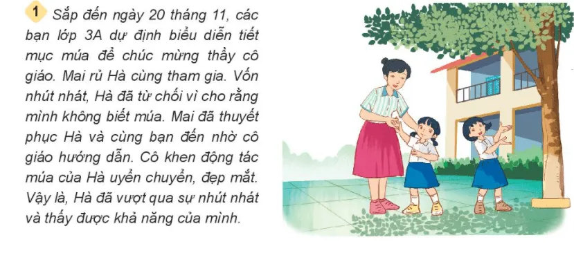 Đạo đức lớp 3 trang 43, 44, 45 Khám phá | Kết nối tri thức Bai 7 Kham Pha Ban Than 126214