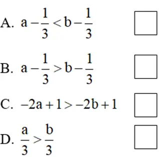 Đề kiểm tra Toán 8 | Đề thi Toán 8 De Kiem Tra 45 Phut Dai So Hoc Ki 2 Toan 8 Chuong 4 De 3 1