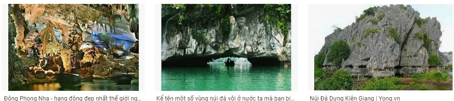 Hãy tìm hiểu về nguồn gốc hình thành và vùng phân bố của đá vôi ở Việt Nam Bai 4 Su Hinh Thanh Trai Dat Vo Trai Dat Va Vat Lieu Cau Tao Vo Trai Dat 131596