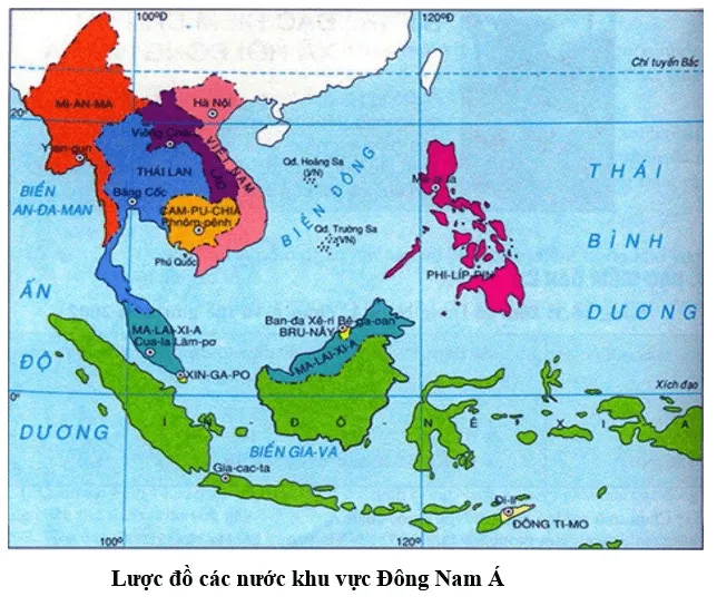 Hãy thu thập tranh ảnh, tư liệu về đặc điểm tự nhiên một trong các khu vực ở châu Á Van Dung 2 Trang 110 Dia Li Lop 7 Canh Dieu