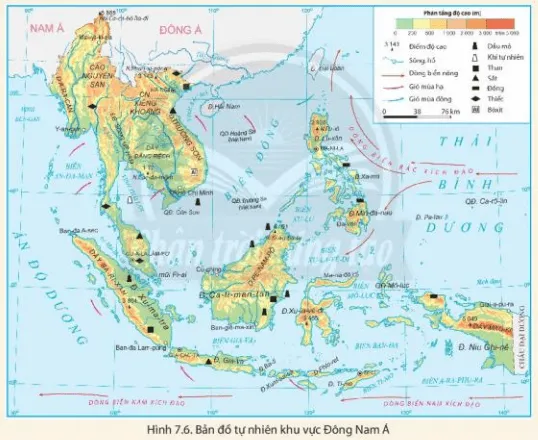Quan sát bản đồ tự nhiên của từng khu vực của châu Á và các thông tin trong bài Cau Hoi Trang 121 Dia Li Lop 7 Chan Troi 2 134053