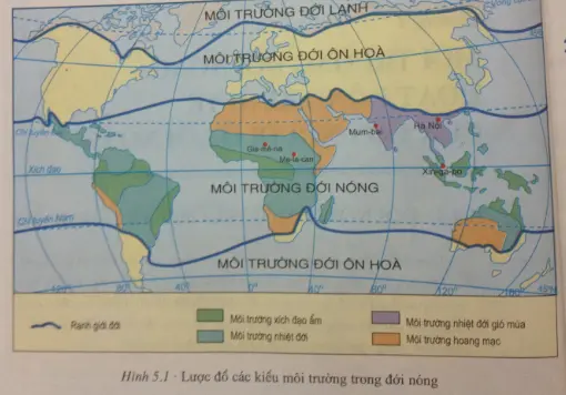 Để học tốt Địa Lý 7 | Giải bài tập Địa Lý 7 Tra Loi Cau Hoi Dia Li 7 Bai 6