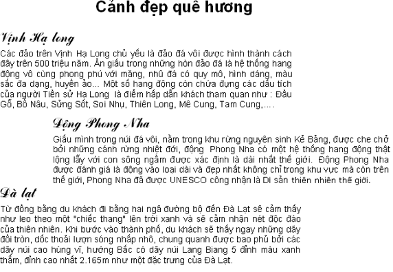 Tin học 10 Bài tập và thực hành 7: Định dạng văn bản | Giải bài tập Tin học 10 hay nhất tại SachGiaiBaiTap Bai Tap Va Thuc Hanh 7 Dinh Dang Van Ban