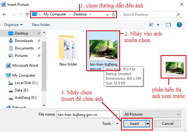 Giải bài tập Tin học 6 | Để học tốt Tin học 6 Bai Thuc Hanh 8 Em Viet Bao Tuong 11
