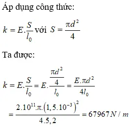 Giải bài tập Vật Lý 10 | Để học tốt Vật Lý 10 Bai 7 Trang 192 Sgk Ly 10 1