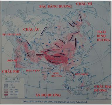 Giải tập bản đồ và bản đồ thực hành Địa Lí 8 Bai 1 Vi Tri Dia Li Dia Hinh Va Khoang San