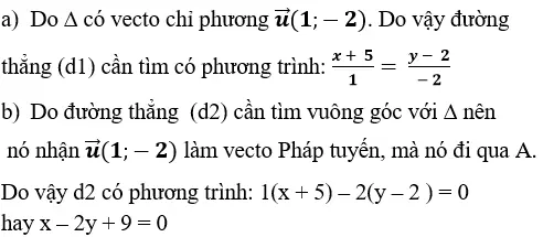 Giải Toán 10 nâng cao | Giải bài tập Toán lớp 10 nâng cao Bai 10 Trang 84 Sgk Hinh Hoc 10 Nang Cao 1