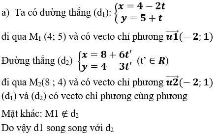 Giải Toán 10 nâng cao | Giải bài tập Toán lớp 10 nâng cao Bai 11 Trang 84 Sgk Hinh Hoc 10 Nang Cao 1