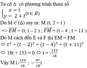 Giải Toán 10 nâng cao | Giải bài tập Toán lớp 10 nâng cao Bai 13 Trang 85 Sgk Hinh Hoc 10 Nang Cao