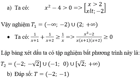 Giải Toán 10 nâng cao | Giải bài tập Toán lớp 10 nâng cao Bai 16 Trang 222 Sgk Dai So 10 Nang Cao 1