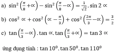 Giải Toán 10 nâng cao | Giải bài tập Toán lớp 10 nâng cao Bai 23 Trang 224 Sgk Dai So 10 Nang Cao