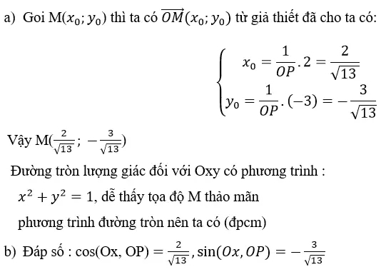 Giải Toán 10 nâng cao | Giải bài tập Toán lớp 10 nâng cao Bai 37 Trang 207 Sgk Dai So 10 Nang Cao 2