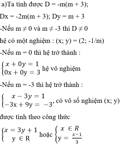 Giải Toán 10 nâng cao | Giải bài tập Toán lớp 10 nâng cao Bai 39 Trang 97 Sgk Dai So 10 Nang Cao 1