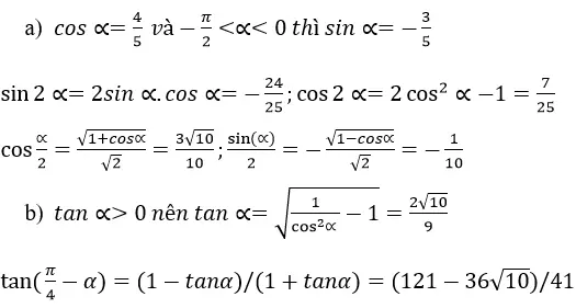 Giải Toán 10 nâng cao | Giải bài tập Toán lớp 10 nâng cao Bai 56 Trang 218 Sgk Dai So 10 Nang Cao 1