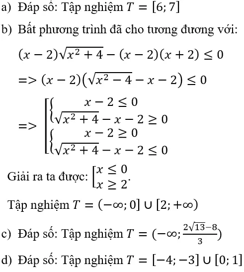 Giải Toán 10 nâng cao | Giải bài tập Toán lớp 10 nâng cao Bai 85 Trang 156 Sgk Dai So 10 Nang Cao 1