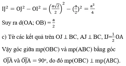 Giải Toán 11 nâng cao | Giải bài tập Toán lớp 11 nâng cao Bai 1 Trang 120 Sgk Hinh Hoc 11 Nang Cao 2