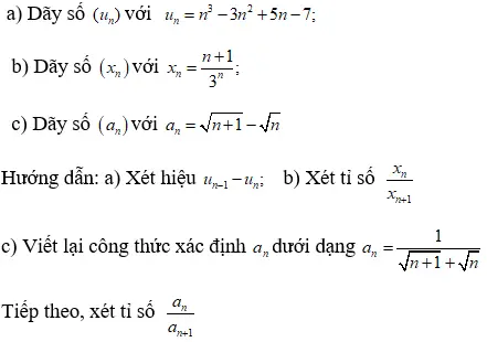 Giải Toán 11 nâng cao | Giải bài tập Toán lớp 11 nâng cao Bai 13 Trang 106 Sgk Dai So Va Giai Tich 11 Nang Cao