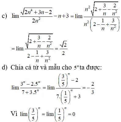 Giải Toán 11 nâng cao | Giải bài tập Toán lớp 11 nâng cao Bai 16 Trang 143 Sgk Dai So Va Giai Tich 11 Nang Cao 2