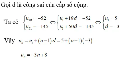 Giải Toán 11 nâng cao | Giải bài tập Toán lớp 11 nâng cao Bai 23 Trang 115 Sgk Dai So Va Giai Tich 11 Nang Cao