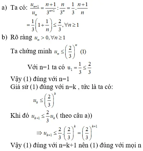 Giải Toán 11 nâng cao | Giải bài tập Toán lớp 11 nâng cao Bai 4 Trang 130 Sgk Dai So Va Giai Tich 11 Nang Cao 1