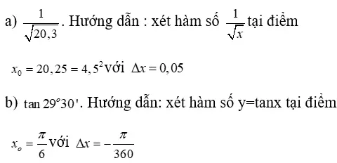 Giải Toán 11 nâng cao | Giải bài tập Toán lớp 11 nâng cao Bai 46 Trang 219 Sgk Dai So Va Giai Tich 11 Nang Cao