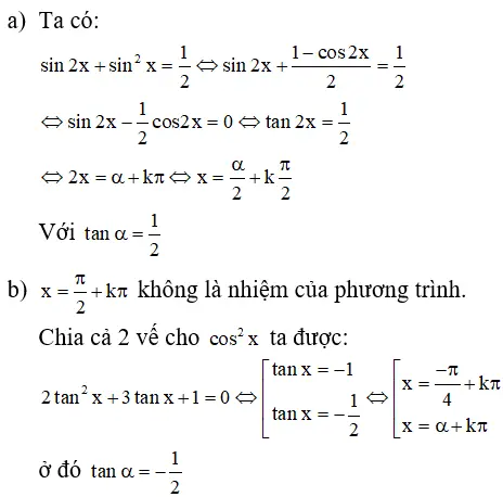 Giải Toán 11 nâng cao | Giải bài tập Toán lớp 11 nâng cao Bai 47 Trang 48 Sgk Dai So Va Giai Tich 11 Nang Cao 1