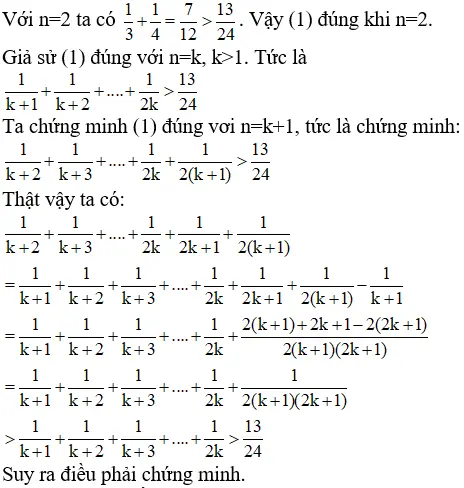 Giải Toán 11 nâng cao | Giải bài tập Toán lớp 11 nâng cao Bai 5 Trang 100 Sgk Dai So Va Giai Tich 11 Nang Cao 1