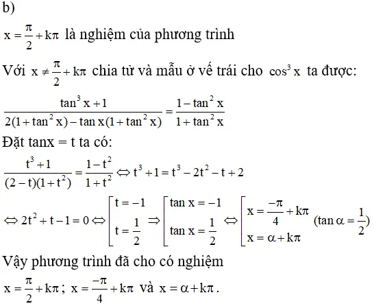 Giải Toán 11 nâng cao | Giải bài tập Toán lớp 11 nâng cao Bai 50 Trang 48 Sgk Dai So Va Giai Tich 11 Nang Cao 3