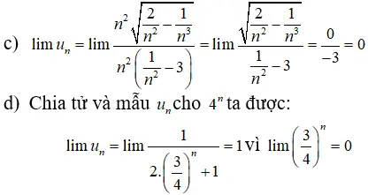 Giải Toán 11 nâng cao | Giải bài tập Toán lớp 11 nâng cao Bai 6 Trang 134 Sgk Dai So Va Giai Tich 11 Nang Cao 2