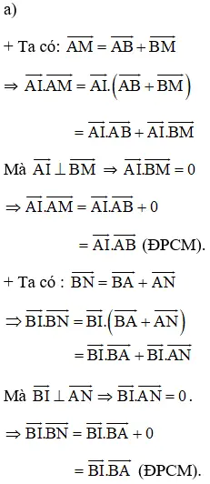 Giải bài 3 trang 45 sgk Hình học 10 | Để học tốt Toán 10 Bai 3 Trang 45 Sgk Hinh Hoc 10 9