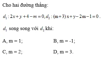 Giải bài 7 trang 95 SGK hình học 10 | Giải toán lớp 10 Bai 7 Trang 95 Sgk Hinh Hoc 10