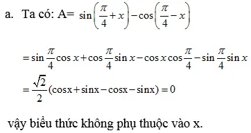 Giải bài 8 trang 156 SGK Đại Số 10 | Giải toán lớp 10 Bai 8 Trang 156 Sgk Dai So 10 1