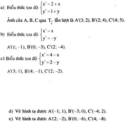 Giải bài 1 trang 125 sgk Hình học 11 | Để học tốt Toán 11 Bai 1 Trang 125 Sgk Hinh Hoc 11